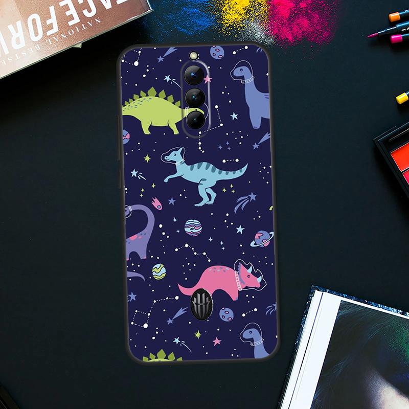 Милый Чехол-Динозавр Тираннозавр Для ZTE Nubia Red Magic 8 8S Pro Plus RedMagic 9 Pro Plus 6 7 6S 7S Pro 5S 6R 5G
