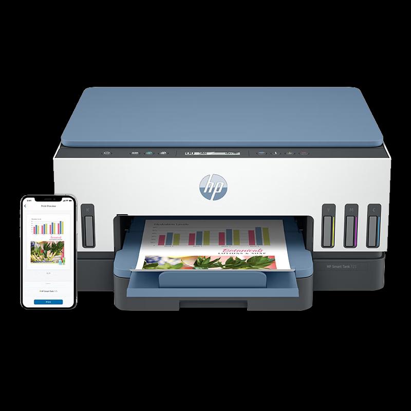 HP Smart Tank 725 Wireless Color Ink Tank Printer CN plug (adapter included)