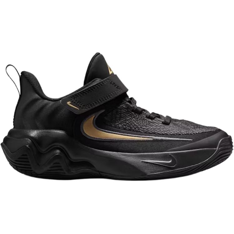 Nike Детские кроссовки Giannis Immortality 4 PS Черный Металлический Золотой IH7665-005
