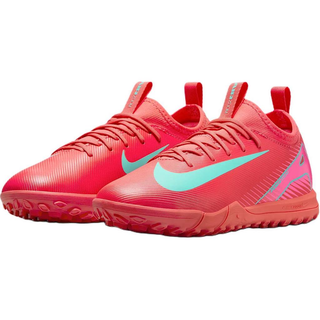 Nike Кроссовки Zoom Mercurial Vapor 16 Academy TF GS Mad Energy Pack для детей, красные, Ember-Glow, Aurora-зеленые FQ8284-800