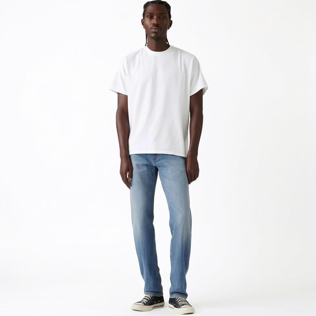 Levi's Linen+Denim Jeans Men's Medium Blue 29507-1637