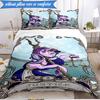 Colorful Unicorn 3pcs K-pop music group Bedding set,Ideal for Bedroom, Dormitory,Including Duvet Cover And 2pcs Pillowcases,Fan gifts