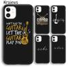 Guitar Music For iPhone 17 Air 16 Phone Case Cover 15 14 Plus 12 13 Pro Max Coque Shell Fundas