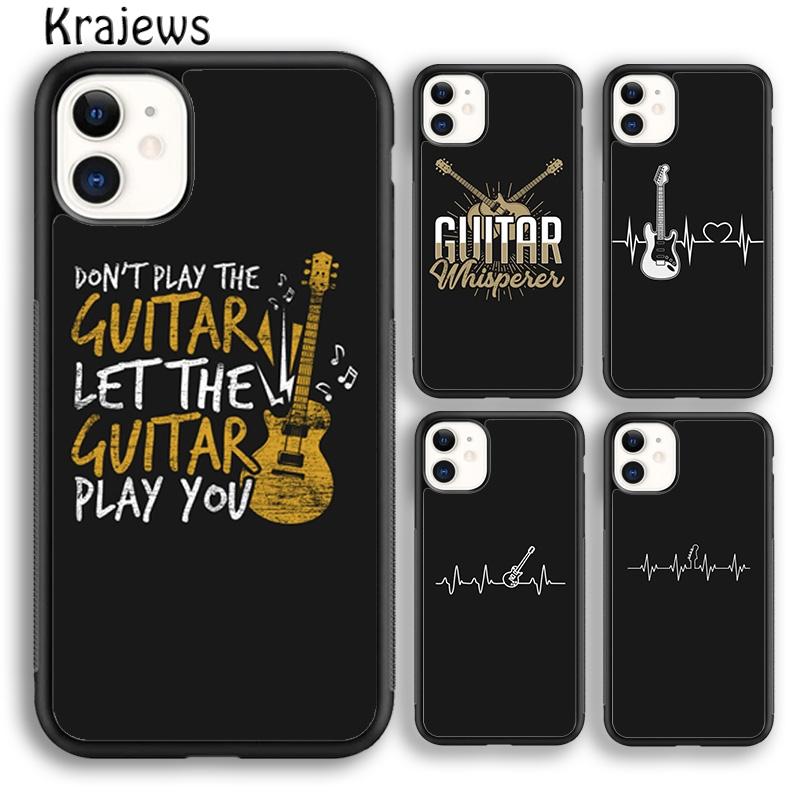Guitar Music For iPhone 17 Air 16 Phone Case Cover 15 14 plus 12 13 pro max coque Shell Fundas