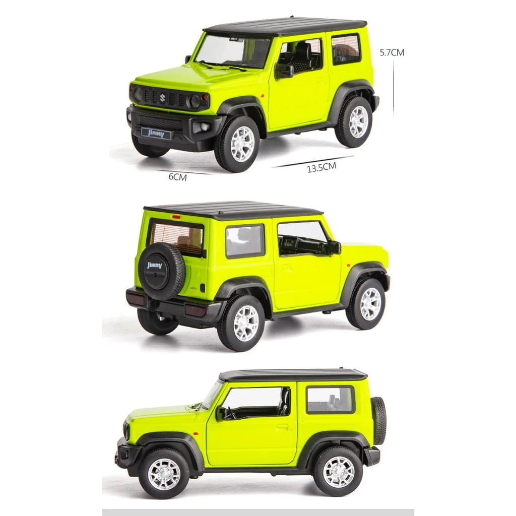 1/26 Suzuki JIMNY 2018 внедорожник игрушечный автомобиль из сплава металлическая коллекционная модель автомобиля звуковые и световые игрушки для детей подарок