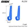 RISK Инструмент для поршней велосипедных калиперов 2-поршневых 4-поршневых Одностороннее движение Инструмент для возврата поршня в исходное положение Инструменты для обслуживания и ремонта калиперов