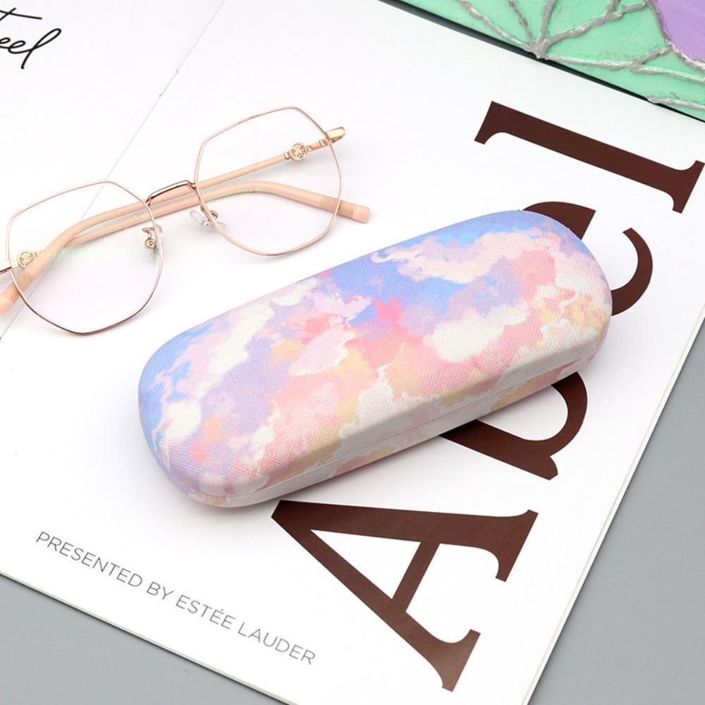 Color Cloud Glasses Box Spectacle Protector Eyewear Case Fashion Sunglasses Case Women
