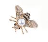 Брошь-пчела: Милая мини-брошь в виде насекомого для воротника или аксессуара