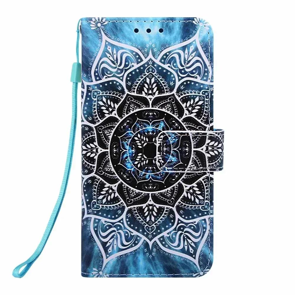 Милый painted PU Leather Flip Case на For Moto E13 E14 E20 E22S E22 E22I E30 E32 E32S E40 X40 G200 Edge Plus Кошелек Книга Чехол