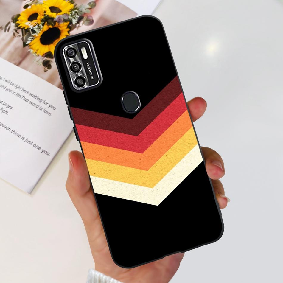 Для ZTE Blade A7s 2020 Чехол Zte A7020 Blade A7s 2020 Модный Крутой Рисунок Черный Силиконовый Мягкий Чехлы для Телефона