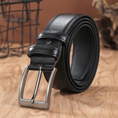 Ремень из сплава с пряжкой Sun Buckle, мужской повседневный ремень из искусственной кожи, мужской ремень для джинсов