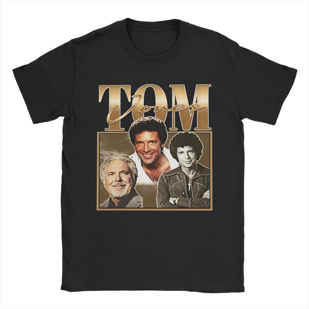 Tom Jones Tshirts Unisex Novelty 100 Cotton Tees Crew Neck Short Sleeve T Shirts Plus Size Tops