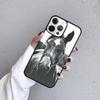 Чехол для iPhone 17 Air 15 16 14 13 12 Pro Max 11 Pro Max Plus с изображением бегущей черной четвертьмильной лошади Чехол Coque