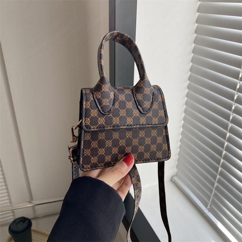 Модная Мини-сумка на плечо Стильная Повседневная Crossbody Ручная Pu Модная Сумочка Для Женщин