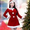 Womens Santa Costume Dress Party Clothes for Role Play