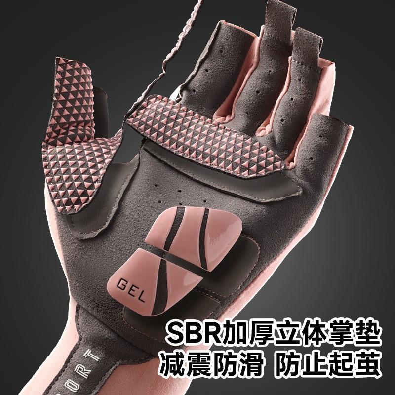 Unisex Half-Finger Cycling Gloves With SBR Shock Absorption Grip Road Bike Outdoor Sports