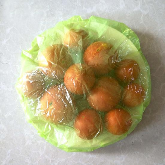 Excellent Eco-friendly Good Airtightness PET Colorful Stretch Wrap Bowl Covers Food Storage Covers for Restaurant Elastic Food Covers