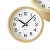 KATOMOKU Muku Clock 16 Hinoki Wall Clock Continuous Second Hand Radio km-108HIRCS 220mm (SKP Clock)