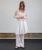 Leuba Crispy Pleated Skirt - Off White