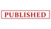 Printtoo Published Self Inking Rubber Stamp Pre-Inked Office Stamp- Home Office Business Stationery, Black- 42 x 9
