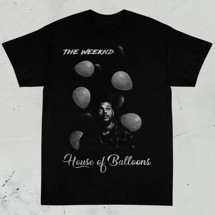 The Weeknd - Эра Trilogy Черная хлопковая футболка с коротким рукавом S-234XL ND286 Унисекс футболка