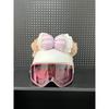 Ski Helmet Cute Decorative Outdoor Sports Helmet Bow Ears Sweet Girl Ornament Cat Ear Helmet Cap