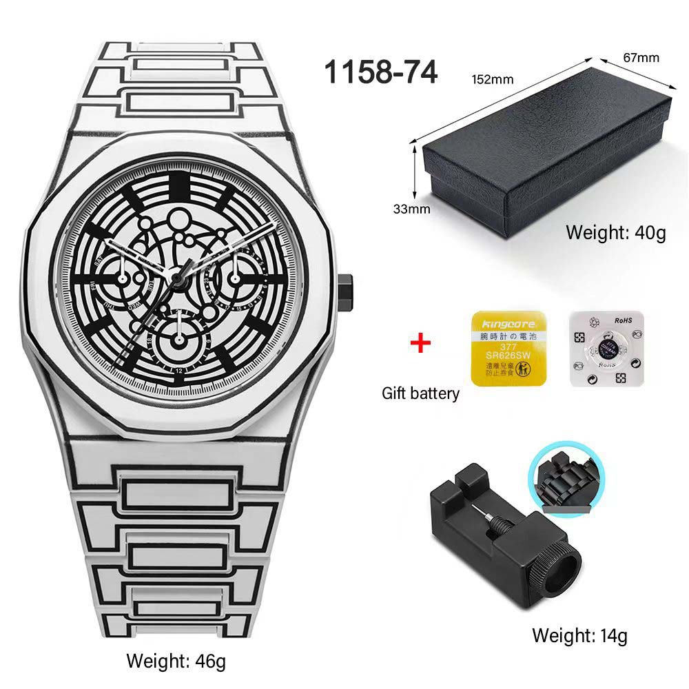 Fashion Men Quartz Middle Eastern popular sports watches dopamine quartz watches niche fashion waterproof Reloj Hombre