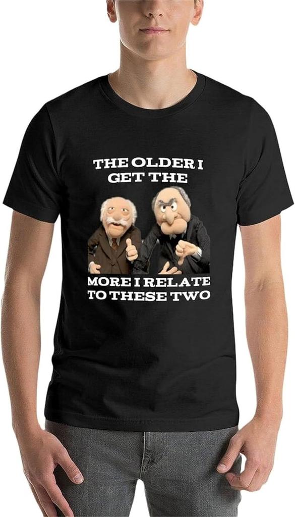 Новая футболка Statler and Waldorf Haters Gonna Hate Плюс Топы Однотонные футболки Аниме футболка