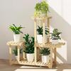 Modern Solid Wood Flower Pot Stand