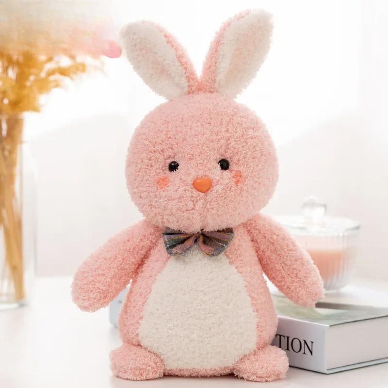Rabbit Plush Toy Room Decor Cute Cartoon Bunny Doll Soft Animal Toy Rabbit Plush Toy Girl Gift Toy for Kids