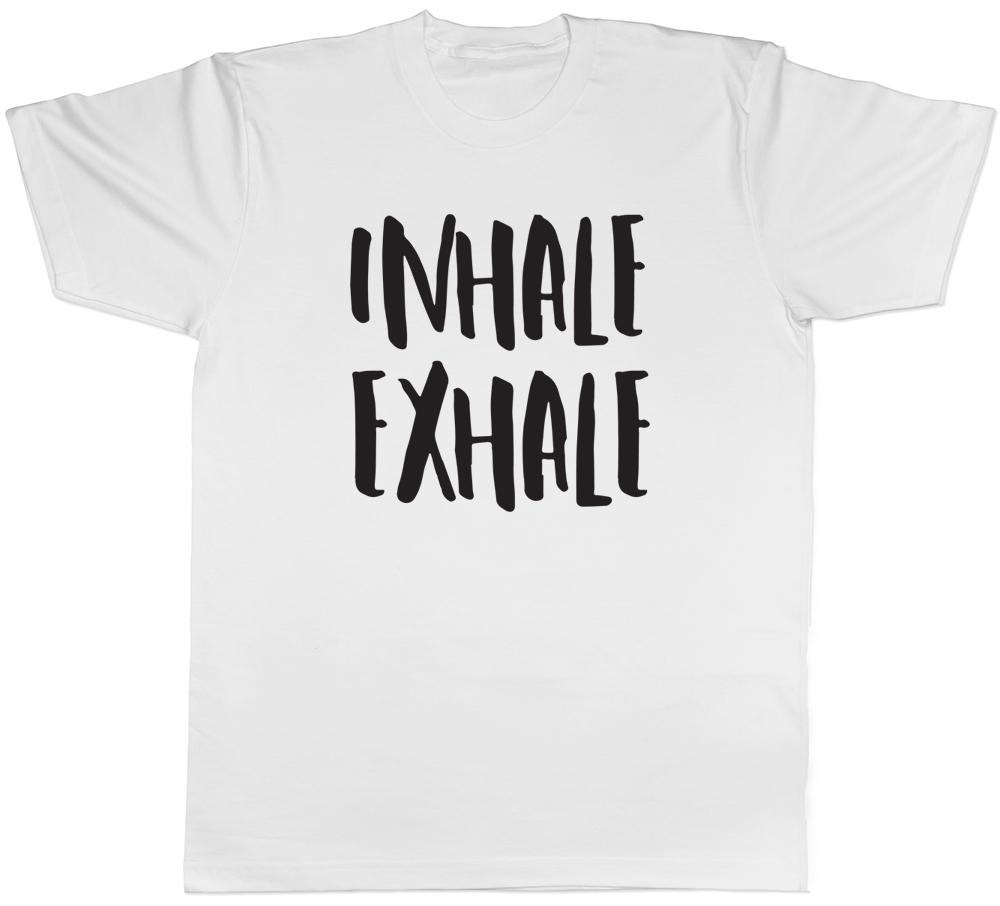 Inhale Exhale Yoga Exercise Unisexs Unisexs Unisex Tee TShirt