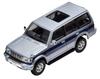 Tomica Limited Vintage Neo Scale Mitsubishi Pajero Wide Super Exceed Z 1/64 LV-N189b Mid-Roof Silver/Blue (Finished Model)