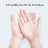 Helper Disposable PVC Gloves Thickened Waterproof Oil-Resistant Food-Grade Protective Gloves 80pcs/Box Medium Size