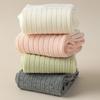 Thin JK Calf Long Socks Solid Color Separate Toe Stockings All Match Mid-tube Stocking Women  Girls