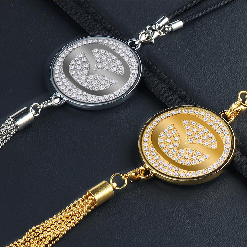 Car Interior Decoration Ornament Auto Emblem Rearview Mirror Pendant For Mazda 2 3 5 6 7 CX3 Cx5 RX8 RX3 MX5 Atenza Axela Demio