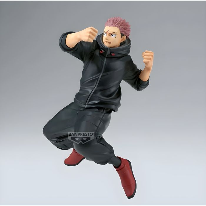 Figurine - BANPRESTO - Maximatic - Yuji Itadori (Jujutsu Kaisen) - 20 cm - Noir/Rouge
