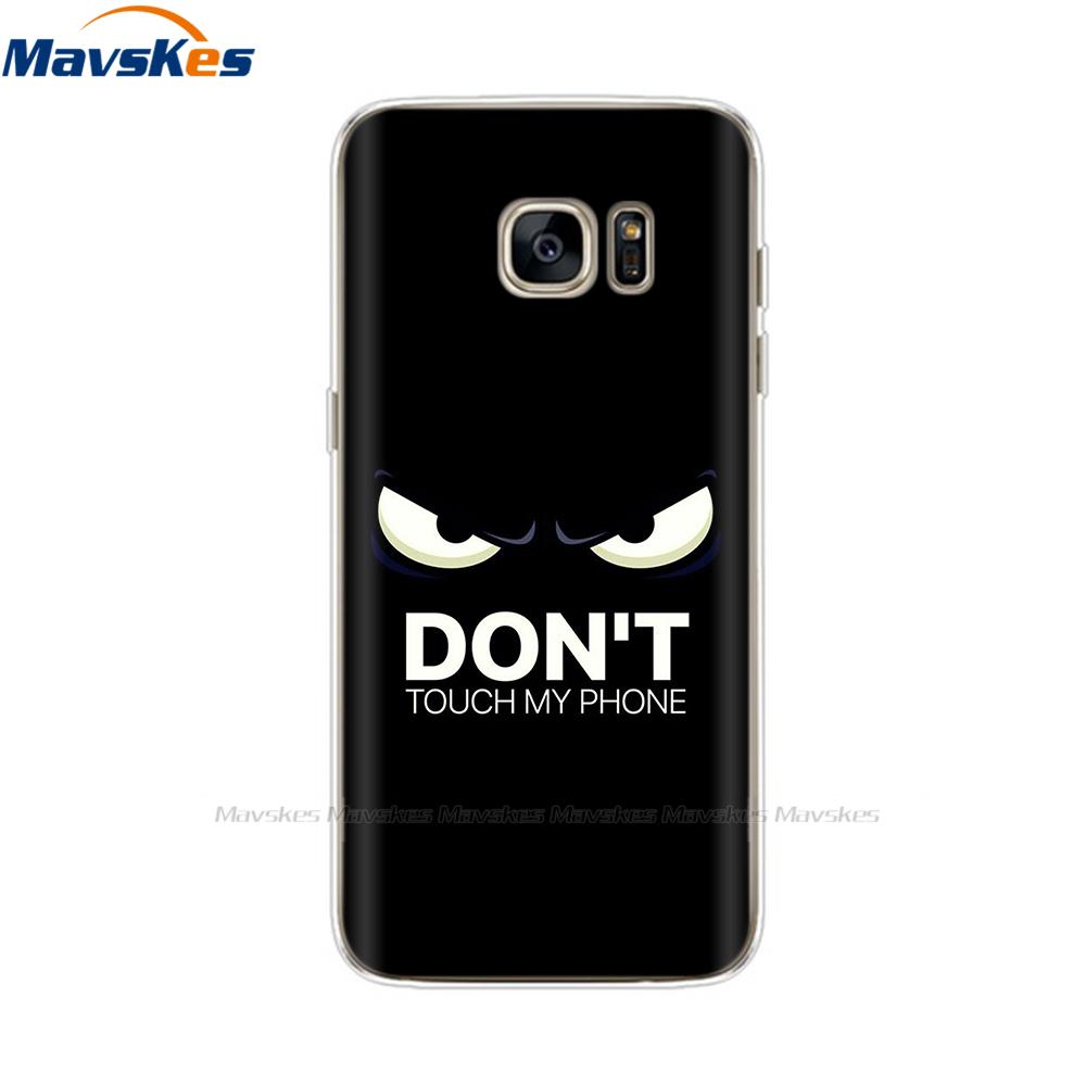 Мультяшный силиконовый чехол для Samsung Galaxy S7 Чехлы Обложка Цветок Мягкий ТПУ Чехол для телефона для Samsung S7 edge G930F G930FD G930W8 Funda