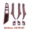 Upgraded New Interior Door Armrest Window Switch Panel Pull Handle Set For BMW 5 Series F10 F11 F18 520i 523i 525i 528i 535i