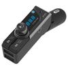 NKD-230 Slim Design Type Bluetooth FM Transmitter, AUX Output, USB X 2 Ports, Talks, Angle Adjustment, Etc