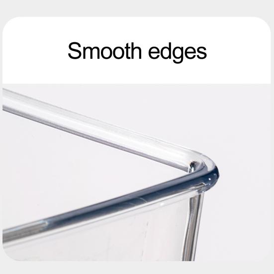 Ящик для хранения, компактный холодильник, кладовая, столешницы, кухонный прозрачный органайзер для хранения для домашнего использования