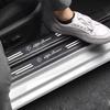 XWFF6 For Alfa Romeo 4C 159 166 156  Giulia SpiderGiulietta TMito 147 Carbon Fiber Car Door Threshold Protector Stickers Waterproof