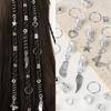 Music Festival Dreadlocks Ring Sexy Headdress Fashion Personalized Headdress Wig Dreadlocks Decoration Hair Clip Hair Ring Hip Hop Headdress