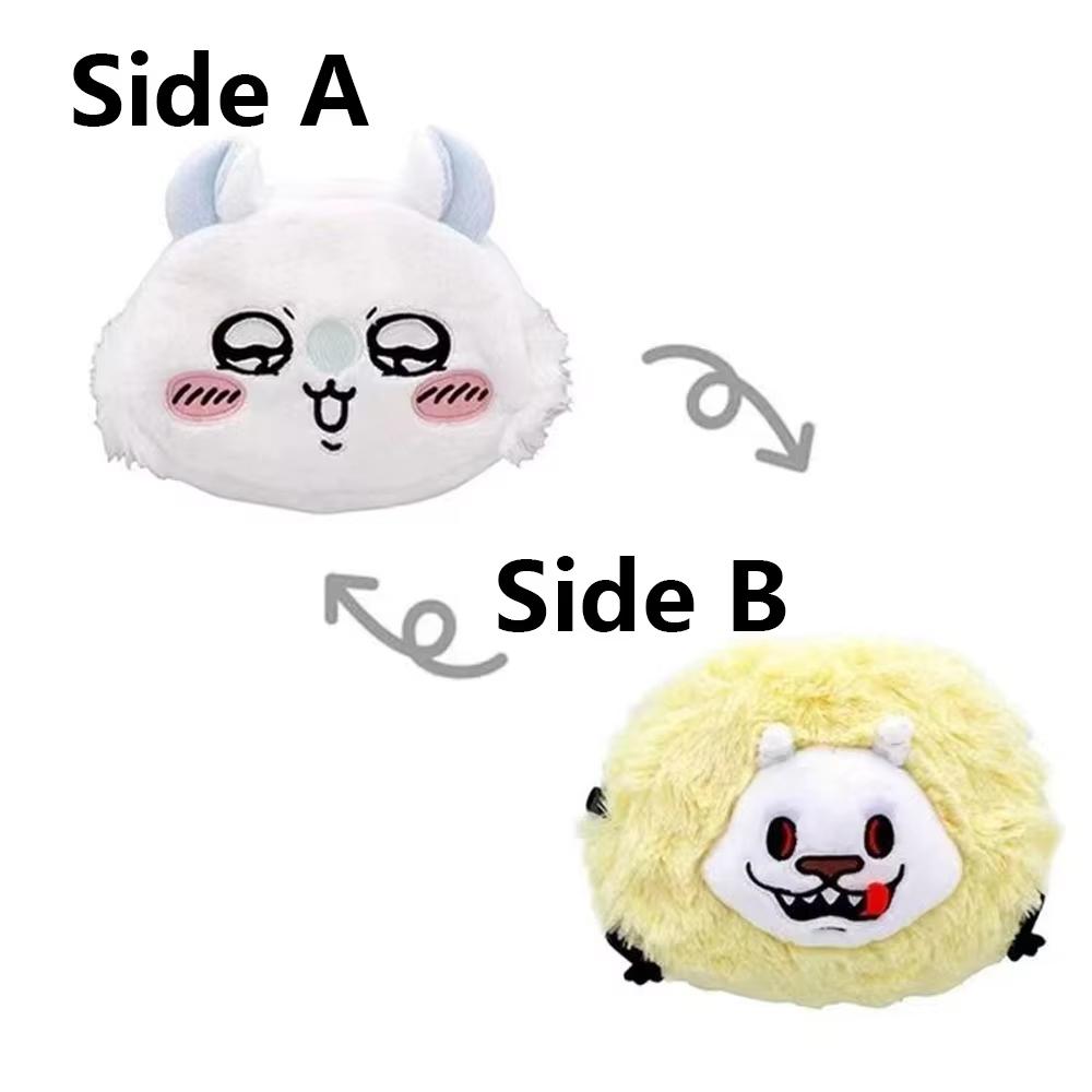 Мультяшная Чиикава Хачиджии Момонга Супер Мягкая Двусторонняя Плюшевая Пенал-сумка Милая Вместительная Сумка для Хранения Косметики Милый Подарок для Девочки