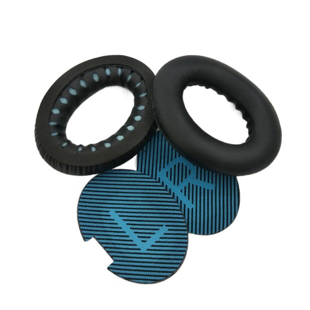 2Pcs Replacement Ear Pads Repair Parts Soft Ear Cushion Memory Foam Headset Earmuff for Bose QuietComfort QC15 QC25 AE2