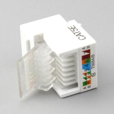 10 шт. RJ45 CAT5e Ethernet Сеть Модуль-защелка Keystone Разъем Настенная розетка