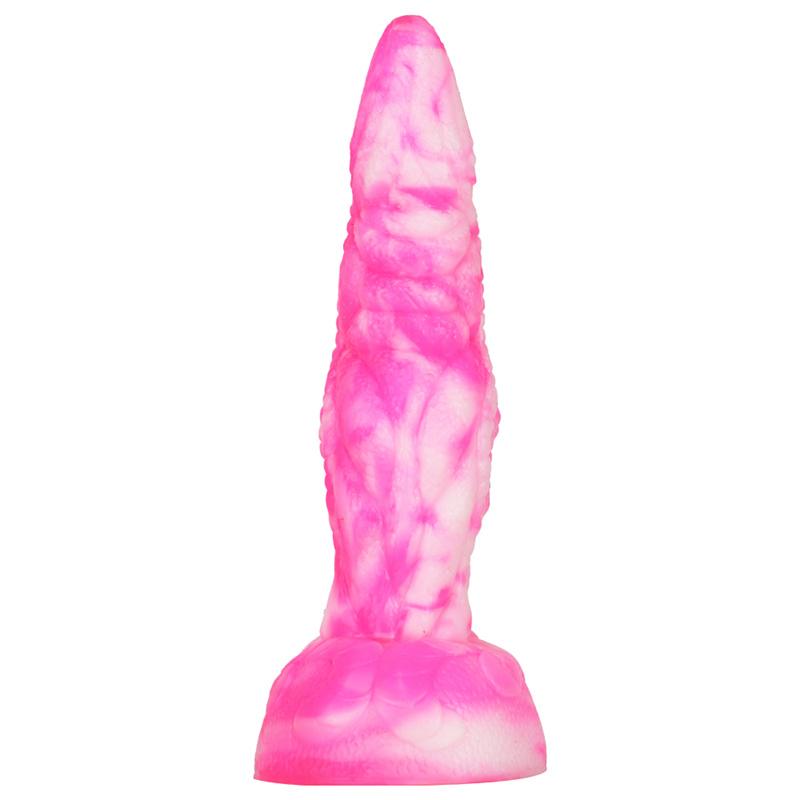 Yan Beast Mixed Color Liquid Silicone Oversized Realistic Simulation Phallus Dildo Female Sex Toys