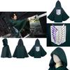 Anime Attack On Titan Cloak Cosplay Legion Wings Of Liberty Levi Ackerman Cape For Enthusiasts