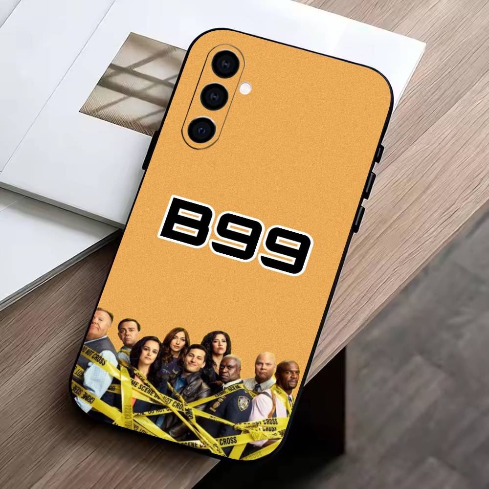 B-Brooklyn Nine 99 Phone Case For Samsung Galaxy A73,A72,A71,A70,A53,A52,A51,Soft Silicone Black Cover