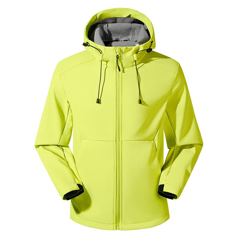 Outdoor Jacket Men Women Spring Autumn Windproof Climbing Coat Casual Hooded Men Jacket Polyester Fabric Hiking Windbreaker