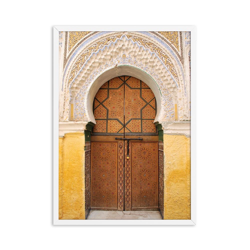 Марокко Дверь Бохо Настенное Искусство Винтажный Плакат Картина На Холсте Верблюд Пейзаж Плакаты И Принты Настенные Картины Для Гостиной Дома Комнаты